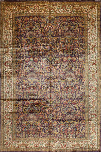 81104 GOLDEN AGE <br> GLAMOUR, AUBERGINE/IVORY 